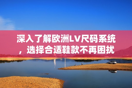 深入了解欧洲LV尺码系统，选择合适鞋款不再困扰