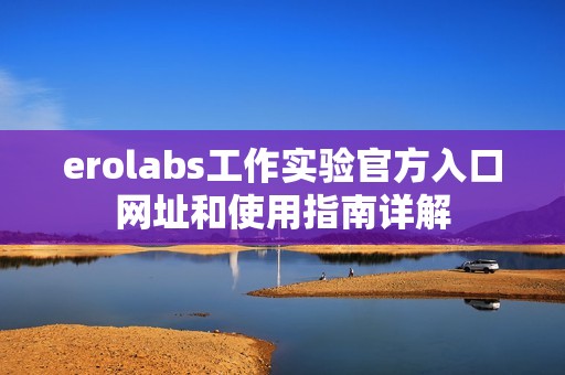 erolabs工作实验官方入口网址和使用指南详解