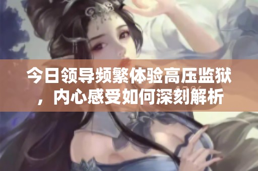 今日领导频繁体验高压监狱，内心感受如何深刻解析