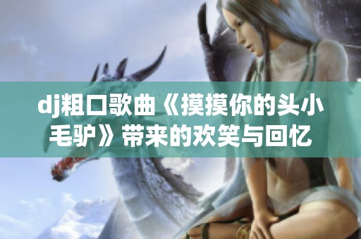 dj粗口歌曲《摸摸你的头小毛驴》带来的欢笑与回忆