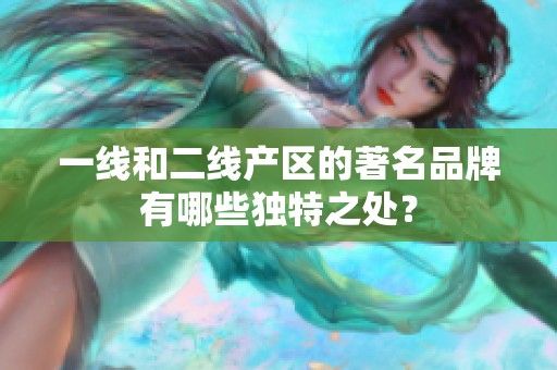 一线和二线产区的著名品牌有哪些独特之处？