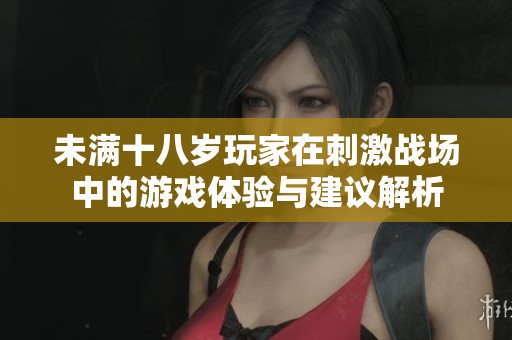 未满十八岁玩家在刺激战场中的游戏体验与建议解析