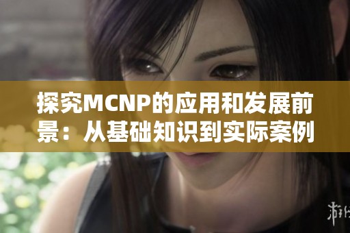 探究MCNP的应用和发展前景：从基础知识到实际案例解析