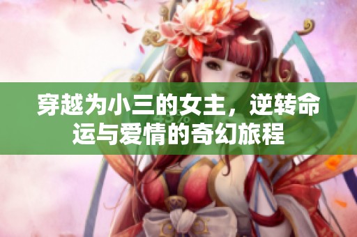 穿越为小三的女主，逆转命运与爱情的奇幻旅程
