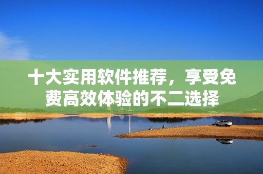 十大实用软件推荐，享受免费高效体验的不二选择