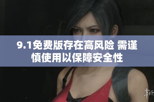 9.1免费版存在高风险 需谨慎使用以保障安全性