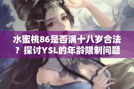 水蜜桃86是否满十八岁合法？探讨YSL的年龄限制问题