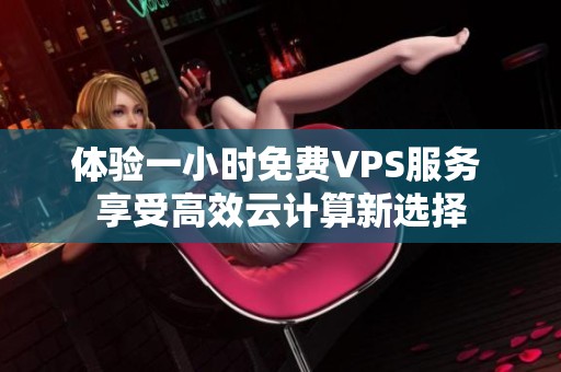 体验一小时免费VPS服务 享受高效云计算新选择