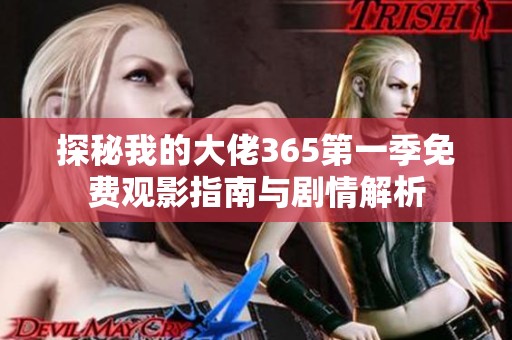探秘我的大佬365第一季免费观影指南与剧情解析