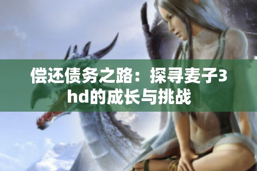 偿还债务之路：探寻麦子3hd的成长与挑战