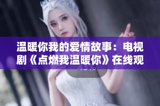 温暖你我的爱情故事：电视剧《点燃我温暖你》在线观看免费体验