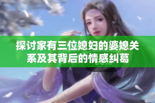 探讨家有三位媳妇的婆媳关系及其背后的情感纠葛