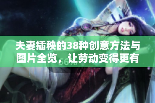 夫妻插秧的38种创意方法与图片全览，让劳动变得更有趣