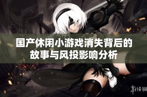 国产休闲小游戏消失背后的故事与风投影响分析