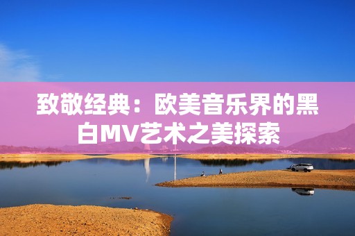 致敬经典：欧美音乐界的黑白MV艺术之美探索