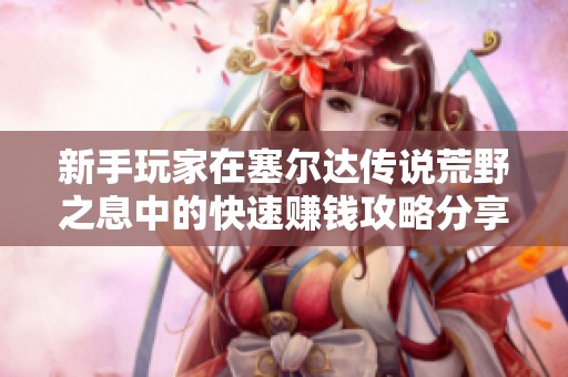 新手玩家在塞尔达传说荒野之息中的快速赚钱攻略分享