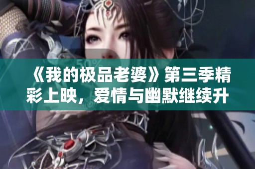 《我的极品老婆》第三季精彩上映，爱情与幽默继续升级