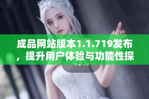 成品网站版本1.1.719发布，提升用户体验与功能性探讨
