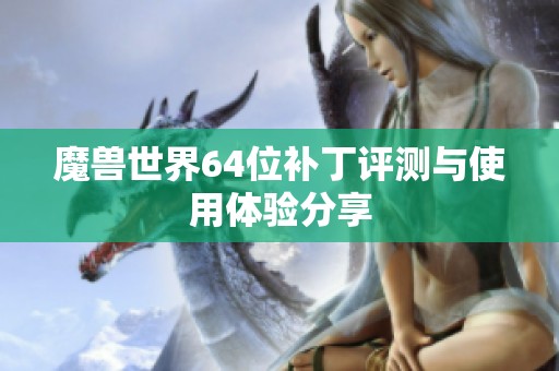 魔兽世界64位补丁评测与使用体验分享