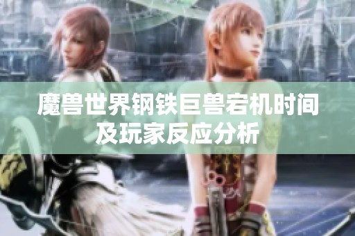 魔兽世界钢铁巨兽宕机时间及玩家反应分析