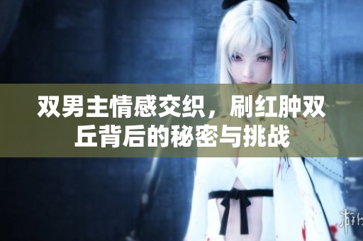 双男主情感交织，刷红肿双丘背后的秘密与挑战