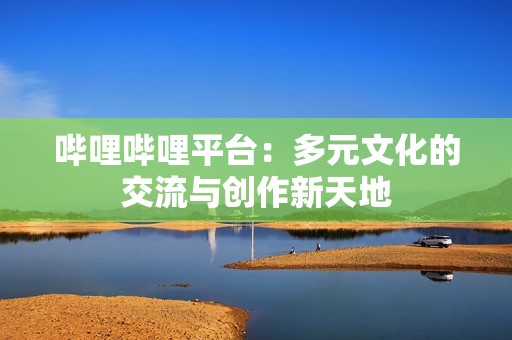 哔哩哔哩平台：多元文化的交流与创作新天地