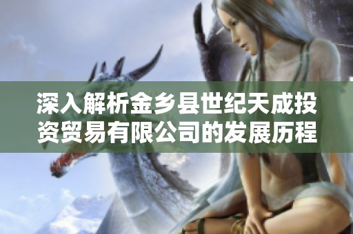 深入解析金乡县世纪天成投资贸易有限公司的发展历程与业务模式