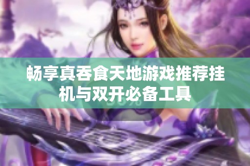 畅享真吞食天地游戏推荐挂机与双开必备工具