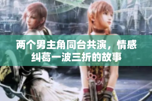 两个男主角同台共演，情感纠葛一波三折的故事