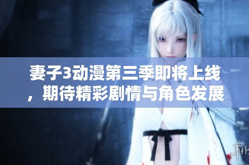 妻子3动漫第三季即将上线，期待精彩剧情与角色发展！
