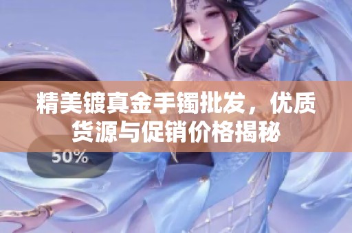 精美镀真金手镯批发，优质货源与促销价格揭秘