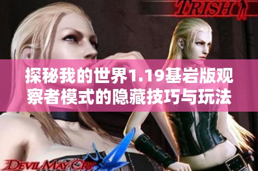 探秘我的世界1.19基岩版观察者模式的隐藏技巧与玩法之旅